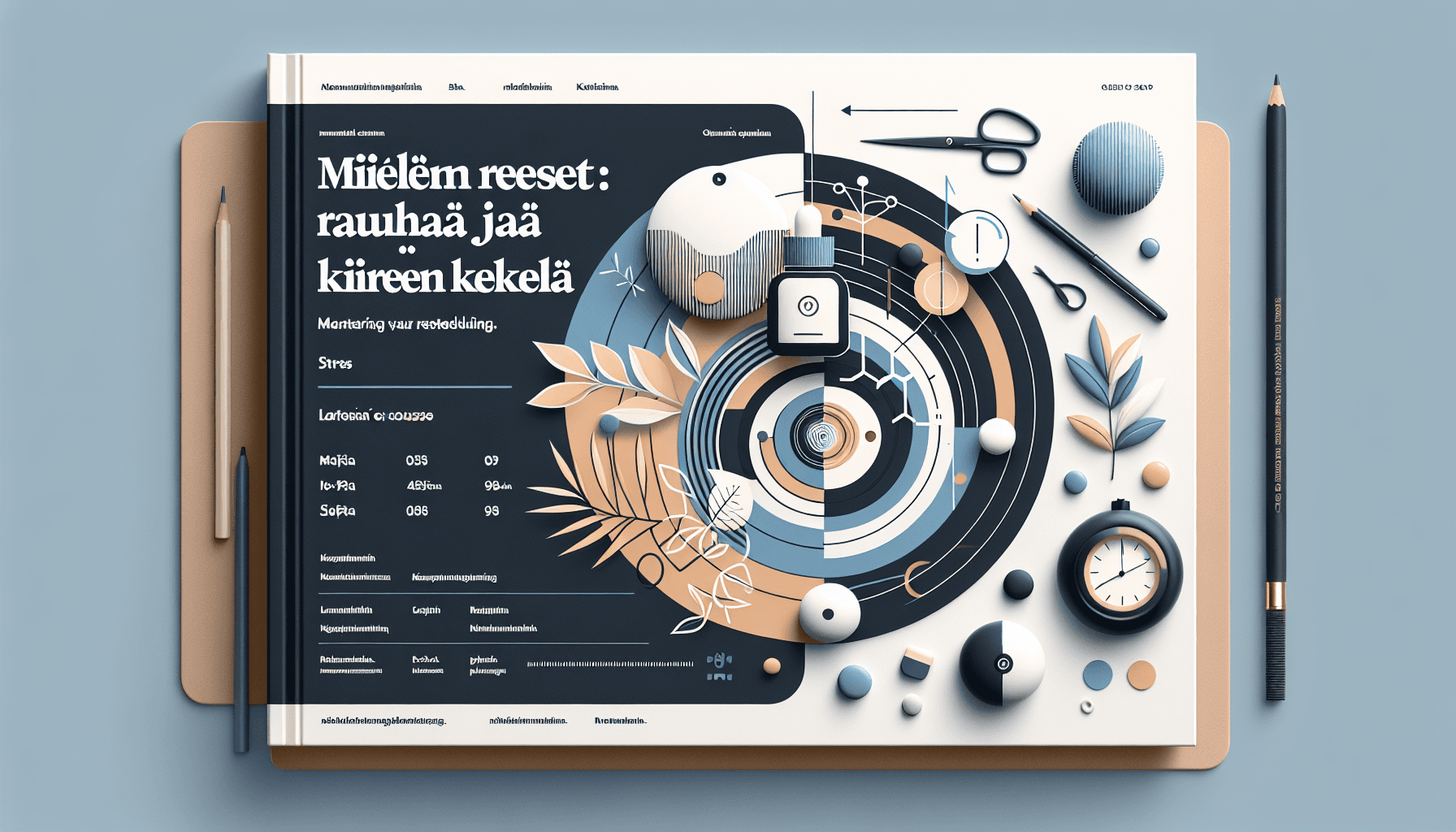 Mielen Reset: Rauhaa ja Selkeyttä Kiireen Keskellä